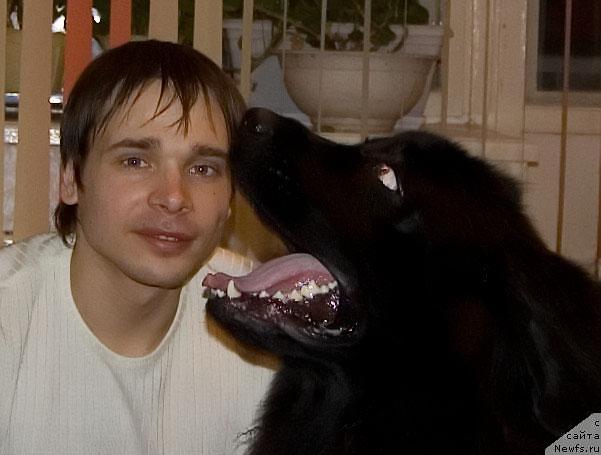 Фото: ньюфаундленд Lesnaya Skazka Roza CHernaya (Лесная Сказка Роза Черная), Maksim Kanunnikov (Максим Канунников)