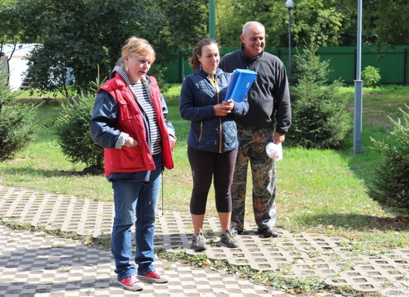 Фото: Инструктор и судья по рабочим качествам Головина Е.В., Aleksandra Fetisova (Александра Фетисова), Aleksandr Burmistrov (Александр Бурмистров)