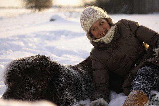 Фото: ньюфаундленд Lesnaja Skazka Korolevskiy Medved (Лесная Сказка Королевский Медведь)
