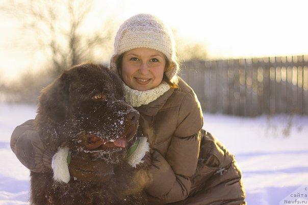 Фото: ньюфаундленд Lesnaja Skazka Korolevskiy Medved (Лесная Сказка Королевский Медведь)