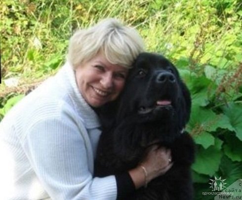 Фото: Irina Grigor'eva (Ирина Григорьева), ньюфаундленд Sent Djons Tender Kiss of Elly (Сент Джонс Тендер Кисс оф Элли)