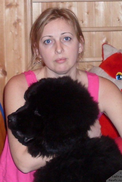 Фото: Svetlana Starikova (Светлана Старикова), ньюфаундленд CHernyiy SHarm Buch Kessedi (Черный Шарм Буч Кесседи)