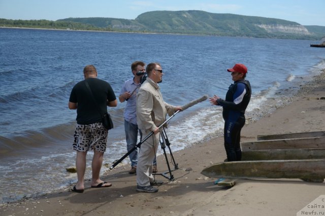 Фото: Nadejda Fedoseeva (Надежда Федосеева), журналист Виталий Рылеев